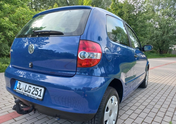Volkswagen Fox cena 8900 przebieg: 189000, rok produkcji 2009 z Słomniki małe 154